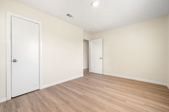 4726 Angleton St, Houston, TX 77033 - unfurnished bedroom with light wood-type flooring and baseboards