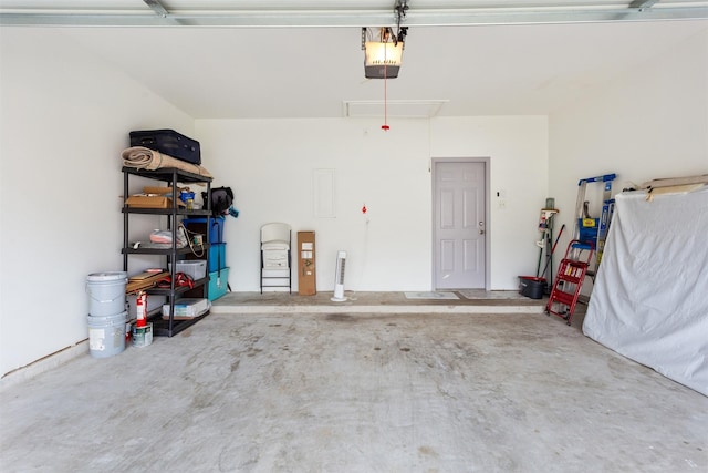 17218 Marquette Point Ln, Humble, TX 77346 - garage featuring a garage door opener