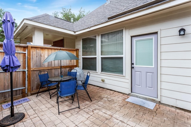 17218 Marquette Point Ln, Humble, TX 77346 - view of patio with outdoor dining space