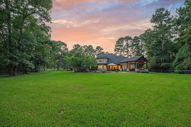 10250 Clubhouse Cir, Magnolia, TX 77354 - view of yard
