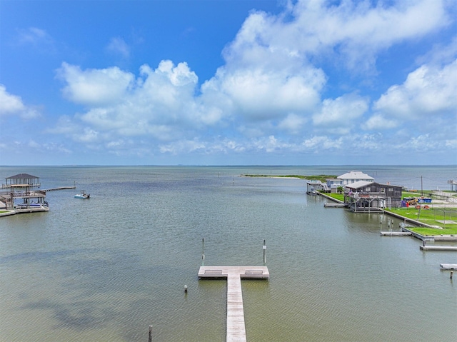 4101 5th St, Galveston, TX 77554 - dock area with a water view