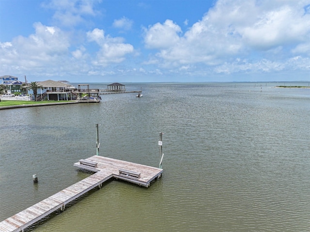 4101 5th St, Galveston, TX 77554 - dock with a water view