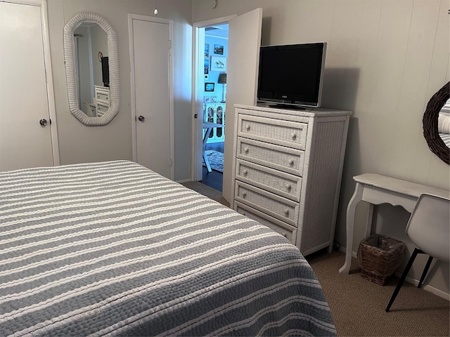 16627 Bermuda Way, Jamaica Beach, TX 77554 - carpeted bedroom featuring baseboards