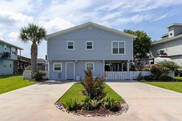 16627 Bermuda Way, Jamaica Beach, TX 77554 - view of front of property with driveway and a carport