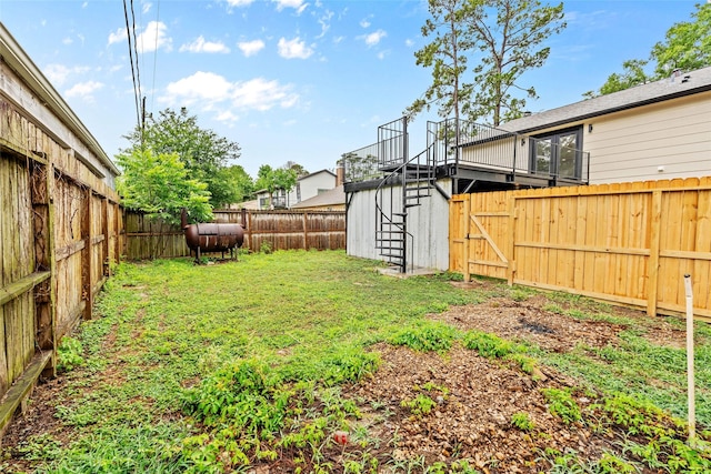 8707 Wind Side Dr, Houston, TX 77040 - view of yard featuring heating fuel