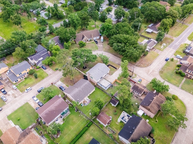 8707 Wind Side Dr, Houston, TX 77040 - aerial view of property's location featuring nearby suburban area