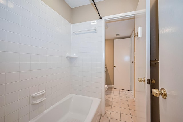 2110 Wilcrest Dr Unit 236, Houston, TX 77042 - full bath with tile patterned floors, tub / shower combination, and toilet