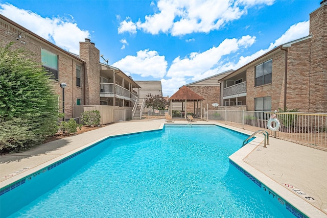 2110 Wilcrest Dr Unit 236, Houston, TX 77042 - community pool with a gazebo