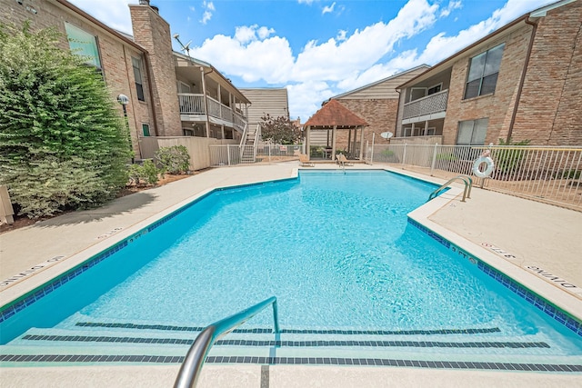 2110 Wilcrest Dr Unit 236, Houston, TX 77042 - community pool with a gazebo