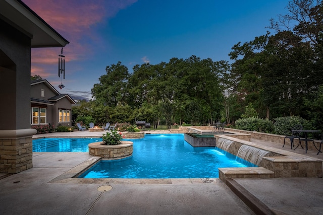 12911 Mossy Shr, Tomball, TX 77375 - swimming pool featuring an outdoor hot tub and a patio