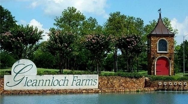 19710 Ringwald Ct, Spring, TX 77379 - community / neighborhood sign featuring a water view