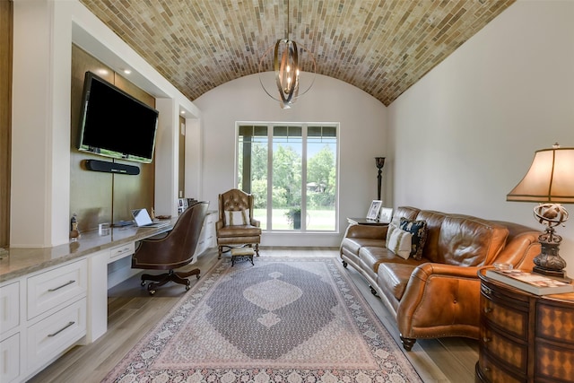 18 N Smith Loop N, Cleveland, TX 77327 - living room featuring lofted ceiling and light wood finished floors