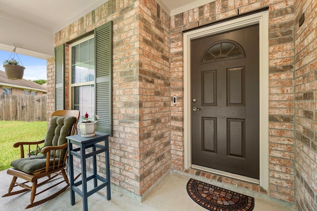 9226 Birch Springs Dr, Houston, TX 77095 - entrance to property with a porch and brick siding