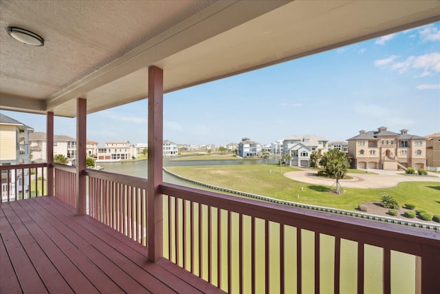 21 Fleming, Hitchcock, TX 77563 - deck featuring a residential view and a water view