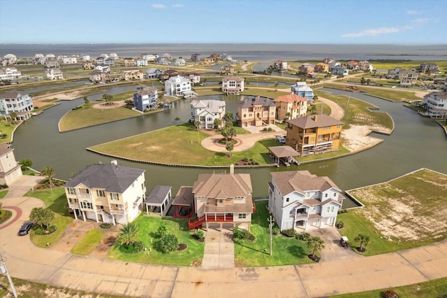 21 Fleming, Hitchcock, TX 77563 - aerial view of residential area featuring a large body of water