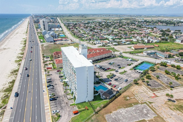 7310 Seawall Blvd Unit 907, Galveston, TX 77551 - aerial view of a nearby body of water and a major roadway