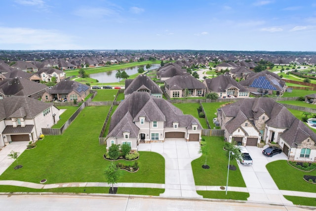 15411 Patten Forest Dr, Cypress, TX 77429 - aerial perspective of suburban area featuring a nearby body of water