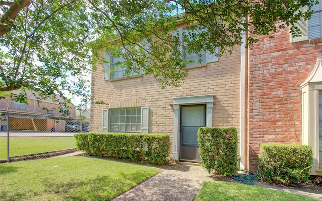 4124 Belle Park Dr, Houston, TX 77072 - view of front of home featuring brick siding