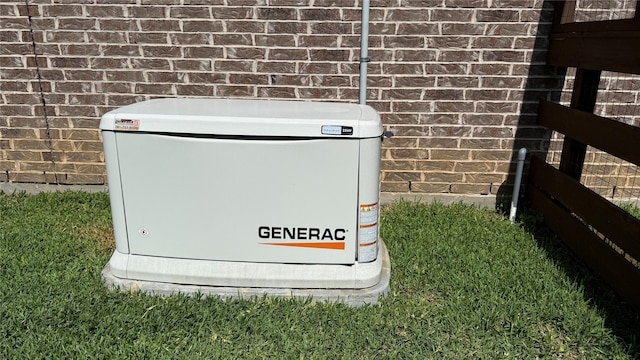 634 Carriage View Ln, Huffman, TX 77336 - exterior view of a power unit and brick siding