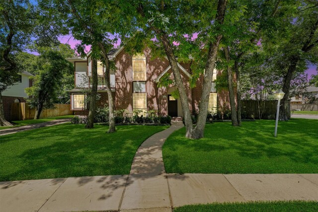 1017 Oak Knoll Ct, Sugar Land, TX 77498 - view of front of house featuring brick siding