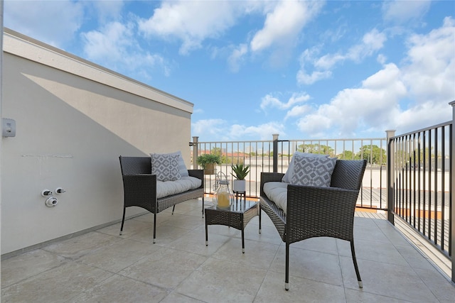 2933 El Fenice Ln, Houston, TX 77057 - view of patio with a balcony