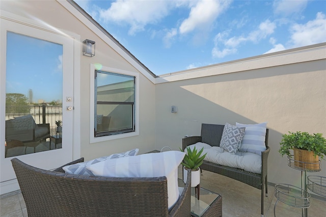 2933 El Fenice Ln, Houston, TX 77057 - view of patio / terrace featuring outdoor lounge area