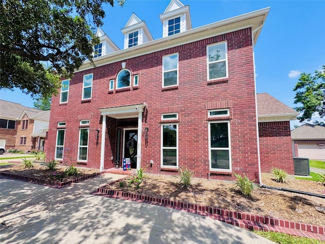 7210 Blenheim Palace Ln, Houston, TX 77095 - view of front facade featuring brick siding