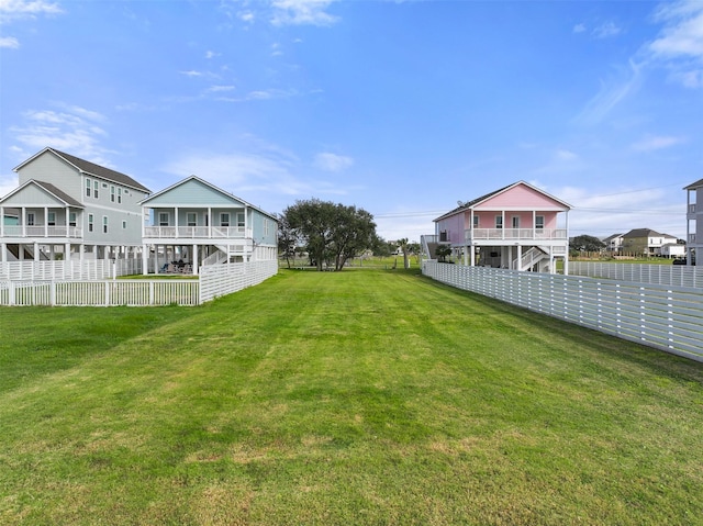 2515 103rd St, Galveston, TX 77554 - view of yard