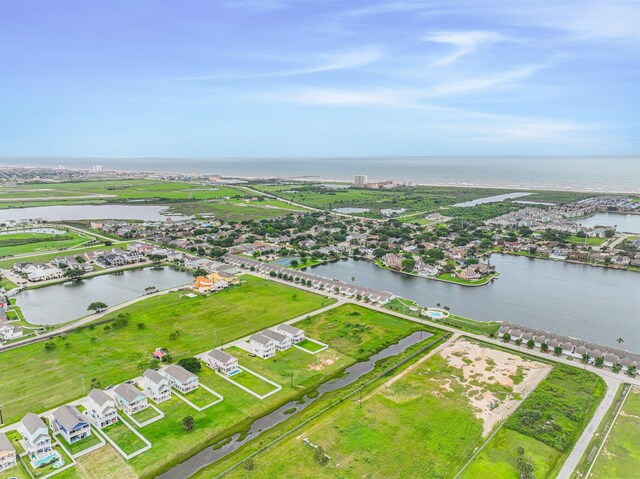 2515 103rd St, Galveston, TX 77554 - aerial view of residential area with a nearby body of water