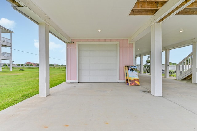 2515 103rd St, Galveston, TX 77554 - view of garage
