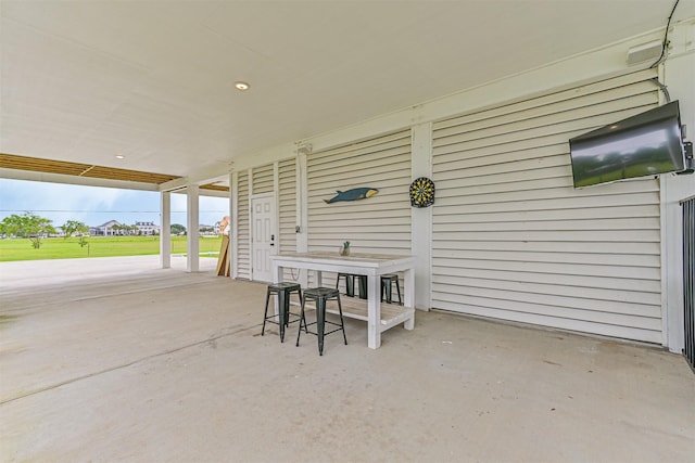 2515 103rd St, Galveston, TX 77554 - view of patio