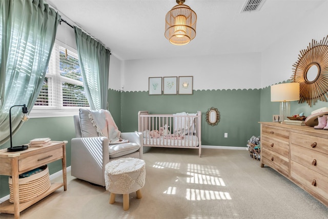 16310 Sir William Dr, Spring, TX 77379 - bedroom featuring baseboards, carpet floors, and a nursery area