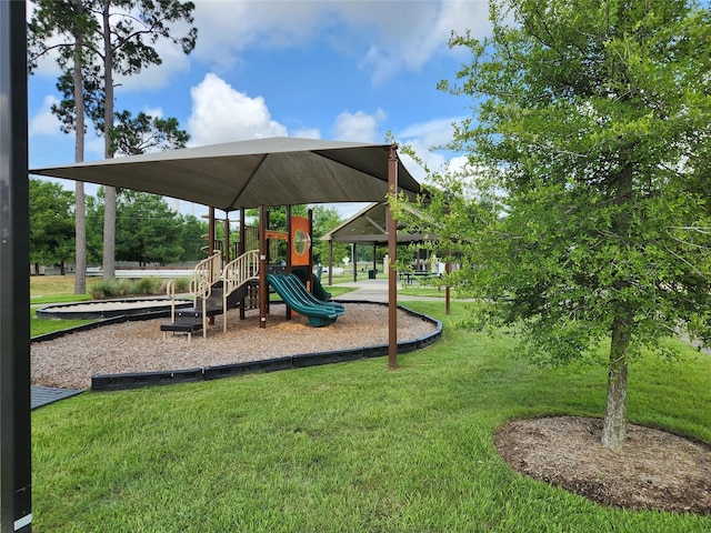 16310 Sir William Dr, Spring, TX 77379 - communal playground featuring a lawn