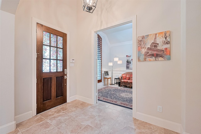 11907 Wind Cove Place Ct, Humble, TX 77346 - foyer featuring baseboards