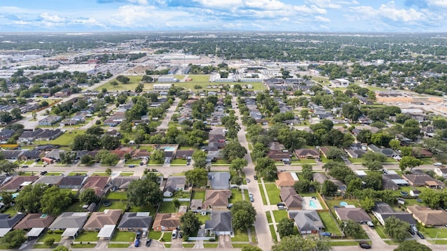 2701 Oaks Dr, Pasadena, TX 77502 - aerial view of property and surrounding area featuring nearby suburban area