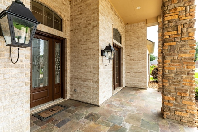 51 Northwood Ct, Lake Jackson, TX 77566 - entrance to property featuring brick siding