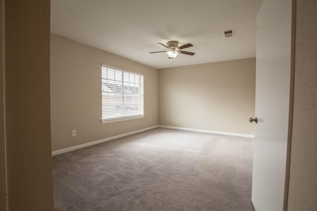 4064 Belle Park Dr Unit 4064, Houston, TX 77072 - spare room with ceiling fan, carpet floors, and baseboards