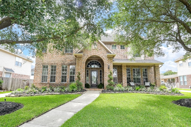8423 Glenn Leigh Dr NE, Spring, TX 77379 - view of front facade with brick siding