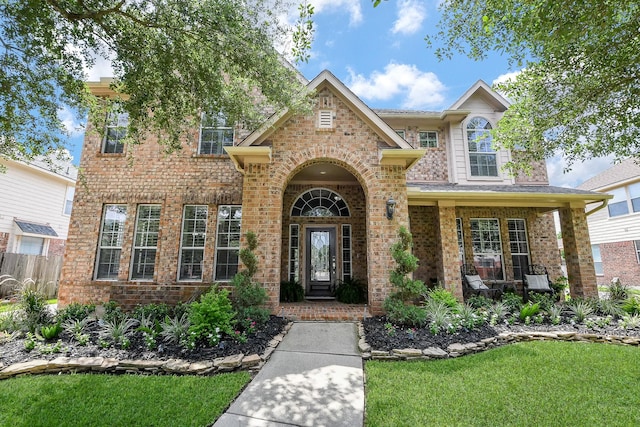 8423 Glenn Leigh Dr NE, Spring, TX 77379 - traditional home with brick siding