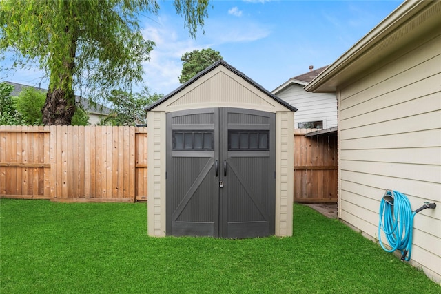 4130 Tree Moss Pl, Humble, TX 77346 - view of shed