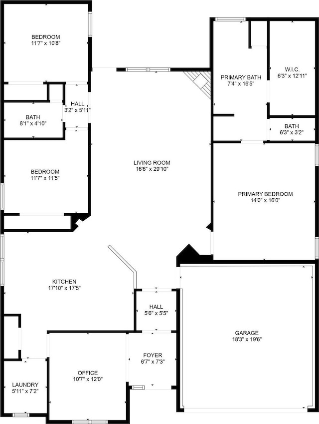 4130 Tree Moss Pl, Humble, TX 77346 - floor plan / room layout