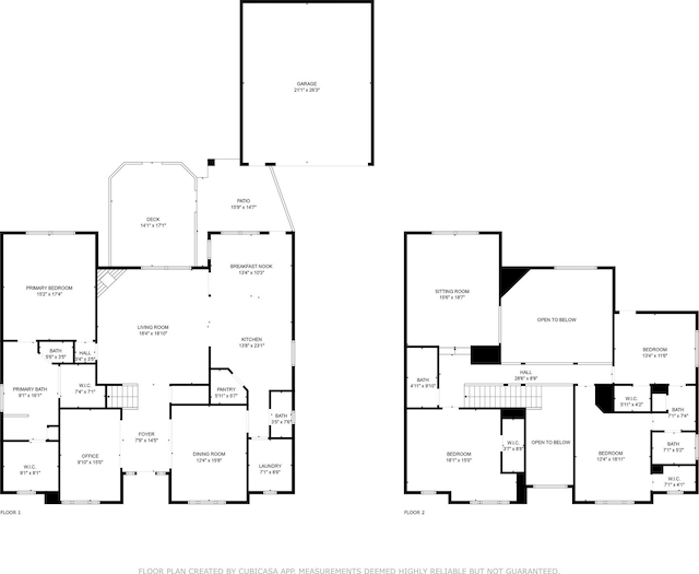 9607 Woodcliff Lake Dr, Spring, TX 77379 - home floor plan