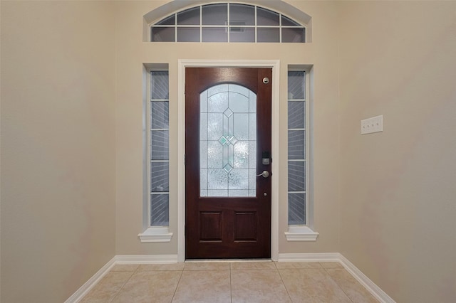 13409 Timberoak Ct, Rosharon, TX 77583 - tiled foyer with baseboards