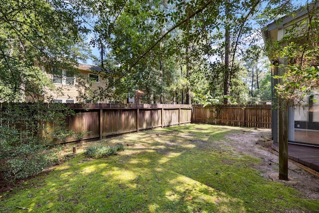 14 W Cobble Hill Cir, The Woodlands, TX 77381 - view of yard