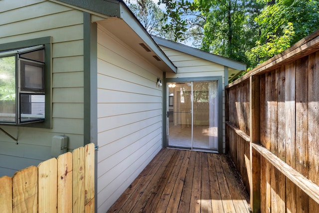 14 W Cobble Hill Cir, The Woodlands, TX 77381 - view of wooden deck