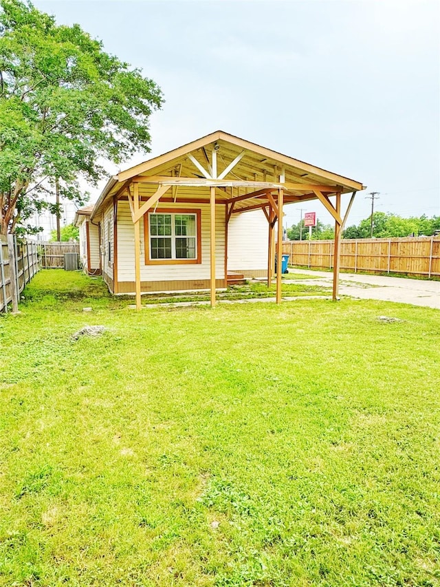 609 Martin Luther King Jr Blvd, Corsicana, TX 75110 - rear view of property featuring central air condition unit