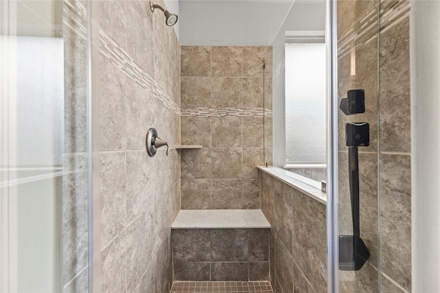 18810 Peachleaf Willow Trce, Cypress, TX 77429 - full bath with a tile shower