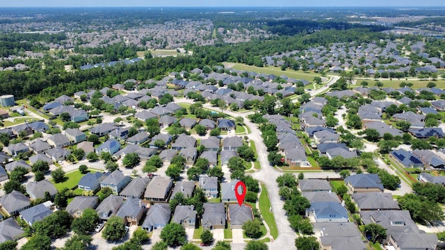 12943 Palm Leaf Ct, Houston, TX 77044 - aerial view of property and surrounding area with nearby suburban area