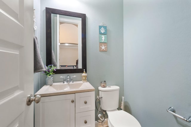 25611 Kearsley Dr, Katy, TX 77494 - bathroom featuring toilet and vanity