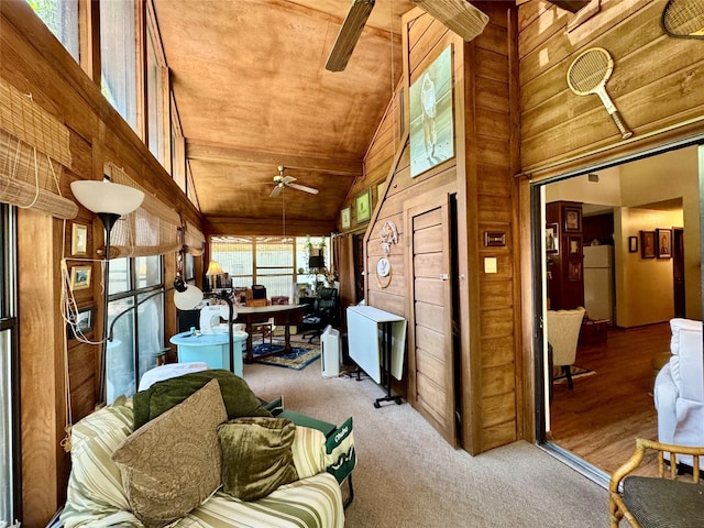 1347 Cardinal Ln, Trinity, TX 75862 - sunroom with lofted ceiling